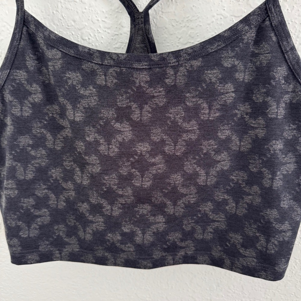 OFFLINE by Aerie The Hugger Recharge Black Longline Bra Workout Top Size Large - Picture 2 of 9